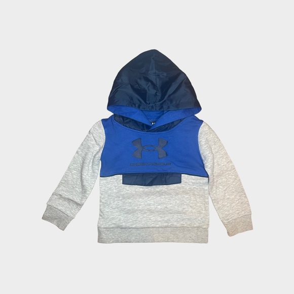 Under Armour Recruit Hoodie & Color Block Joggers Matching Set - Picture 3 of 7